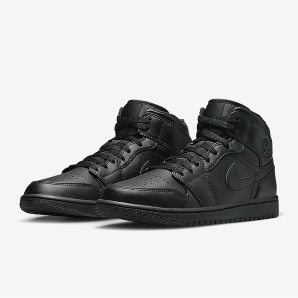 Air Jordans 1 Mid🖤 - Picture 1 of 14